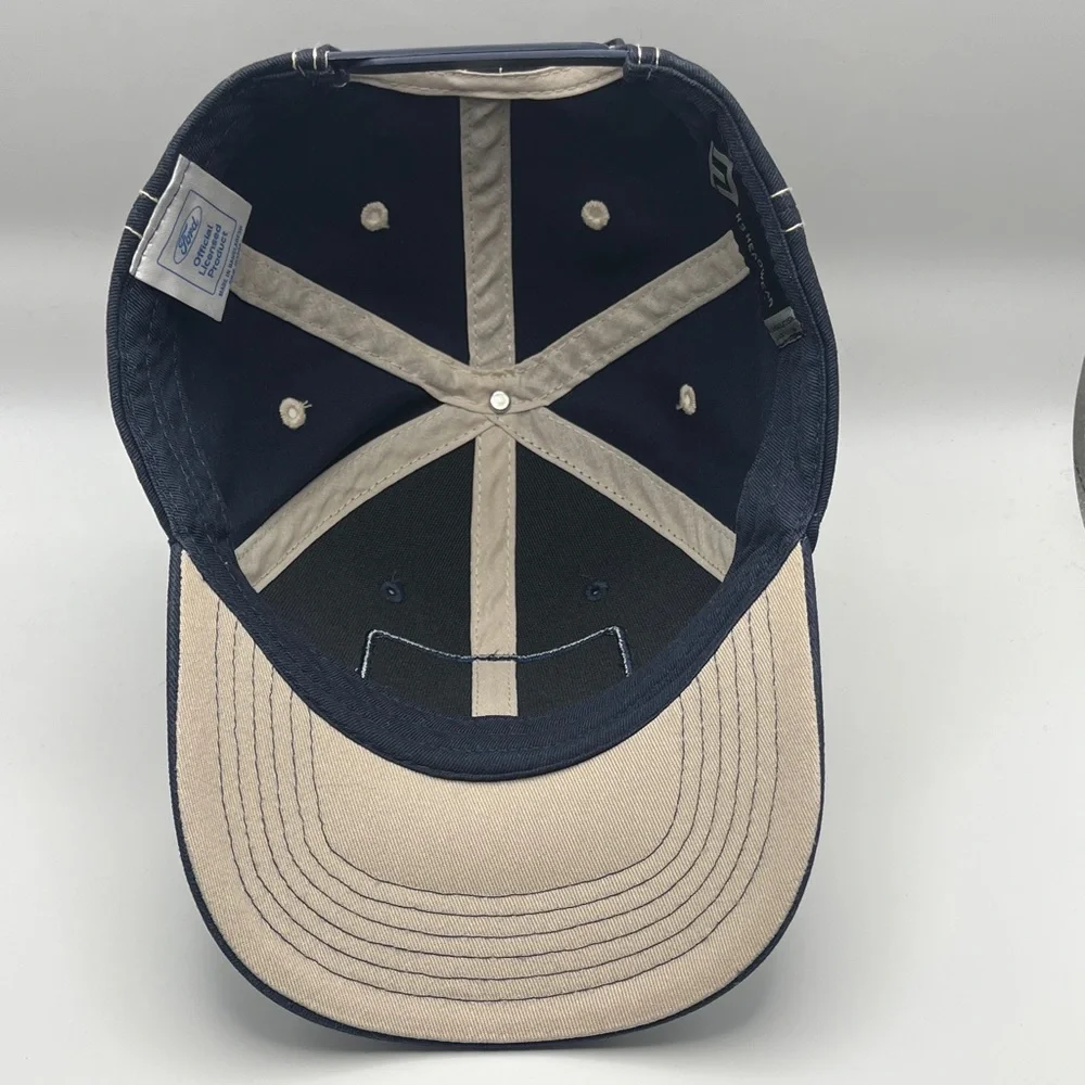 Ford Bronco Patch Cap in Navy and Beige - Picture 6 of 9